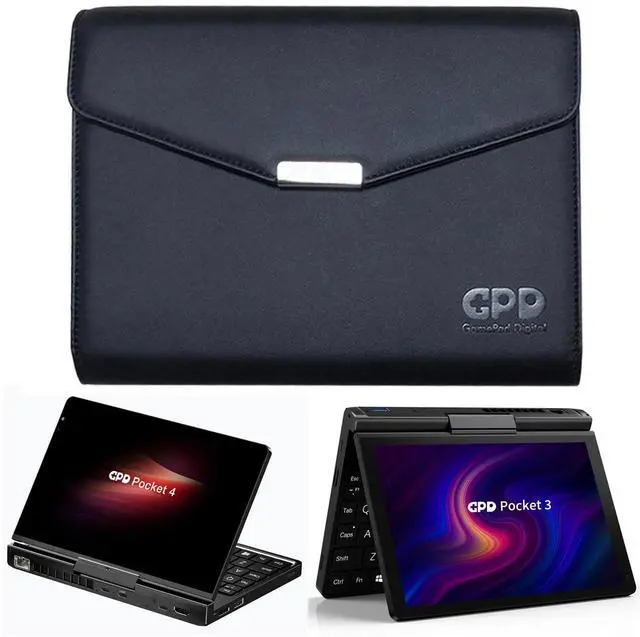 Main image of GPD Pocket 4, GPD Pocket 3 & GPD P2 Max Laptop Official Protective Case Bag for GPD laptops Mini Laptop Cover case for GPD Pocket 4, GPD Pocket 3 & P2 MAX