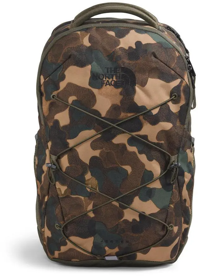 Main image of The North Face Jester Everyday Laptop Backpack, Utility Brown Camo Texture Print/New Taupe Green, One Size