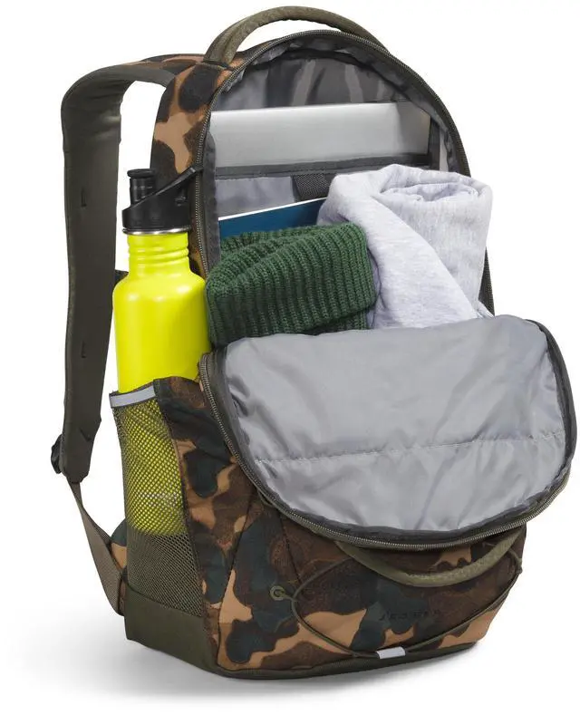 Alt view image 5 of 5 - The North Face Jester Everyday Laptop Backpack, Utility Brown Camo Texture Print/New Taupe Green, One Size