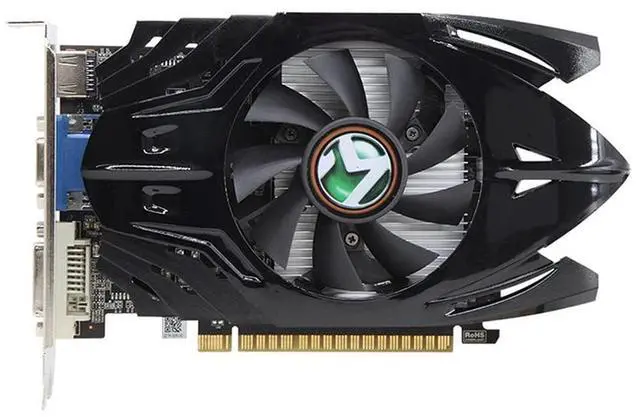 Alt view image 2 of 5 - maxsun GeForce GT 730 4GB Video Graphics Card GPU for Computer PC GDDR3 ITX Design PCI Express DVI-I, HDMI, VGA 4K Multi Screen