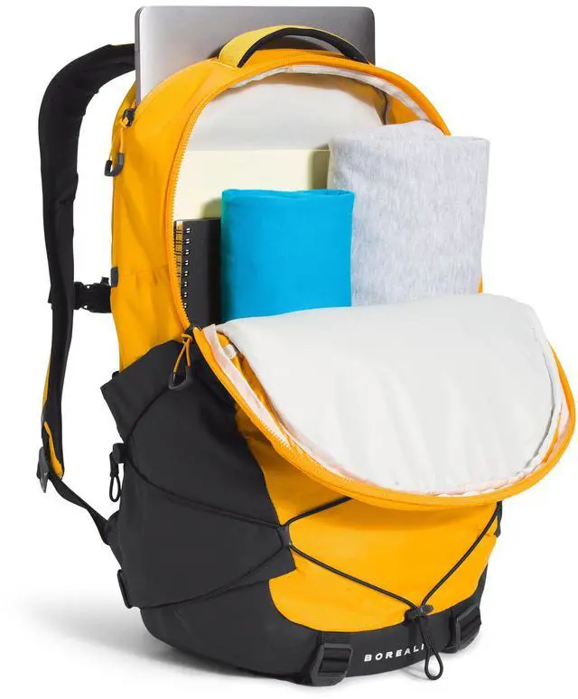 Alt view image 5 of 5 - The North Face Borealis Commuter Laptop Backpack - PFAS Free, Summit Gold/TNF Black-NPF, One Size