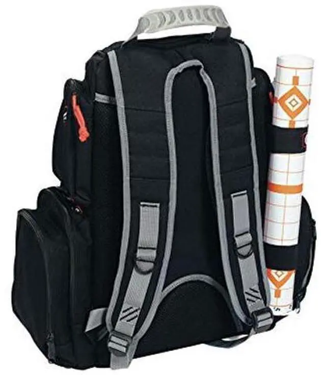 Alt view image 4 of 5 - G5 Outdoors G.P.S. Handgunner Range Backpack Black