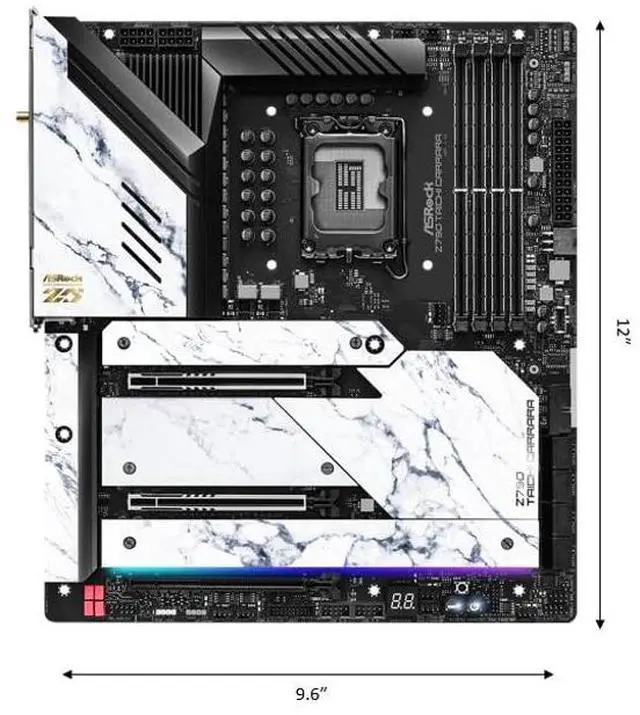 Alt view image 3 of 5 - Asro Z790 Taichi Carrara Z790
