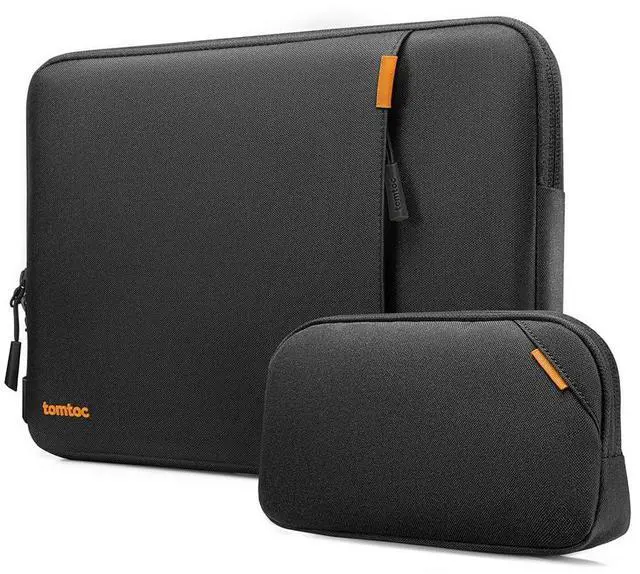 Main image of tomtoc 360 Protective Laptop Sleeve Set for 14-inch New MacBook Pro M4/M3/M2/M1 Pro/Max A3112 A3401 A3185 A2992 A2918 A2779 2024-2021, Water-Resistant MacBook Case Bag with Organized Accessory Pouch
