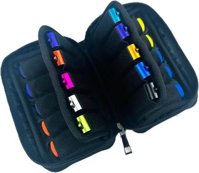 Alt view image 2 of 5 - Bundle of USB Case of 20 Slots and 10 Pack 4GB Blue USB Flash Drives USB Holders to Organize 10 Thumb Drives 4 GB