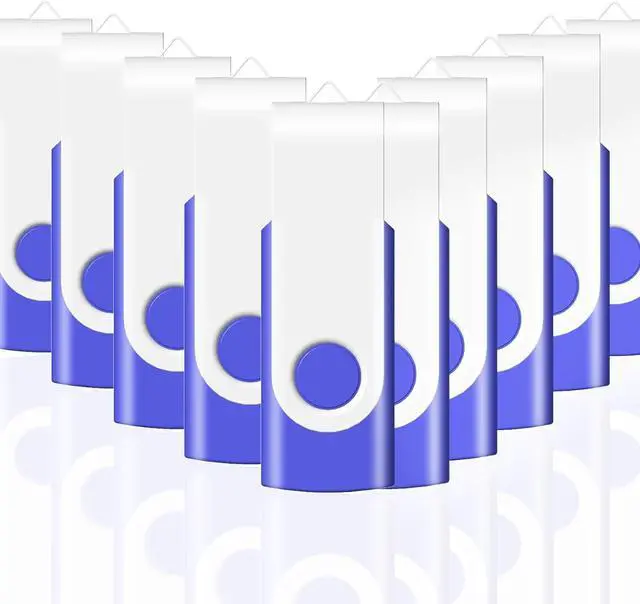 Alt view image 3 of 5 - Bundle of USB Case of 20 Slots and 10 Pack 4GB Blue USB Flash Drives USB Holders to Organize 10 Thumb Drives 4 GB