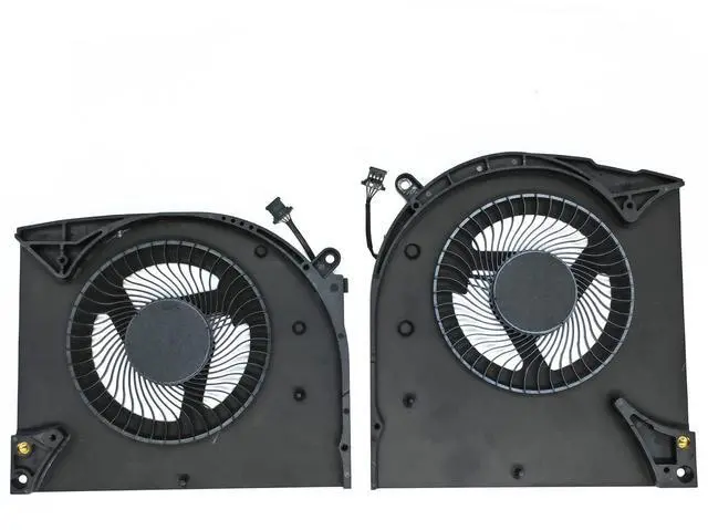Alt view image 2 of 5 - ZHAWULEEFB Replacement New CPU +GPU Cooling Fan for Dell Alienware M17 R2 P41E P41E001 Laptop FLHX DFS2400121H0T FLHY DFS652512PN0T DC12V 1A Fan