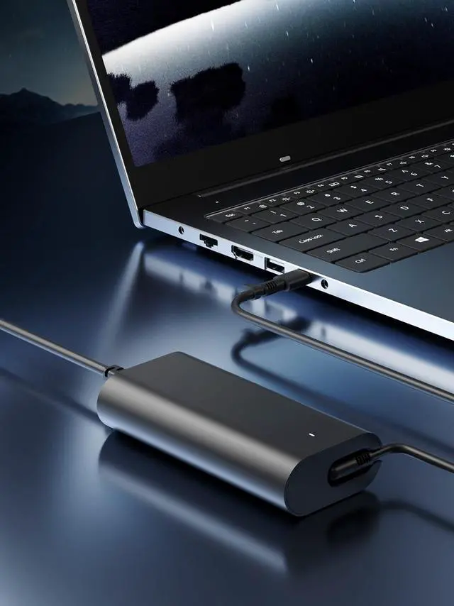 Alt view image 5 of 5 - UCANUUP 100W USB C Compatible with MacBook HP Dell Lenovo Asus Acer Toshiba Google LG MSI Huawei Power Adapter and All USB C Device Universal Fast Charger