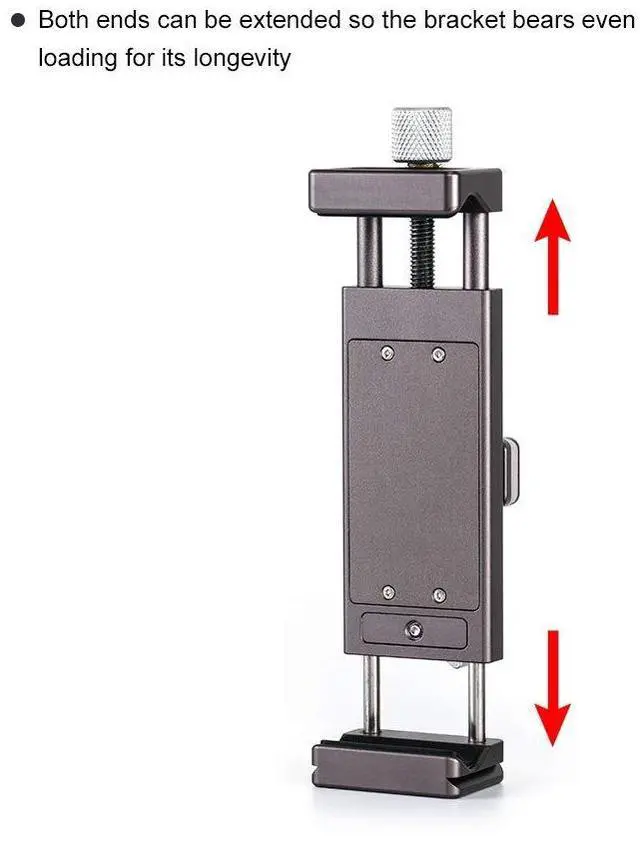 Alt view image 4 of 5 - PC-01 Tablet Laptop Mount Smart Phone Bracket Tripod Bracket Accessories for pad Pro Holder Arca Swiss Stand Universal