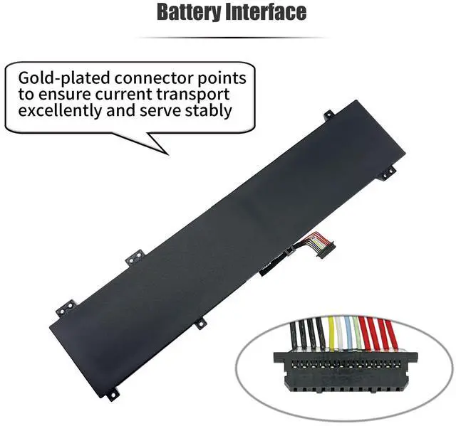 Alt view image 5 of 5 - INTIFO 80Wh L22C4PC2 Laptop Battery Compatible with Lenovo Legion Slim 5-16AHP9 16ARP9 LOQ 16APH8 16IRH8 Extreme Series L22B4PC2 L22D4PC2 L22M4PC2 SB11K38739 5B11K38743 5B11N45430 [15.44V 5182mAh]