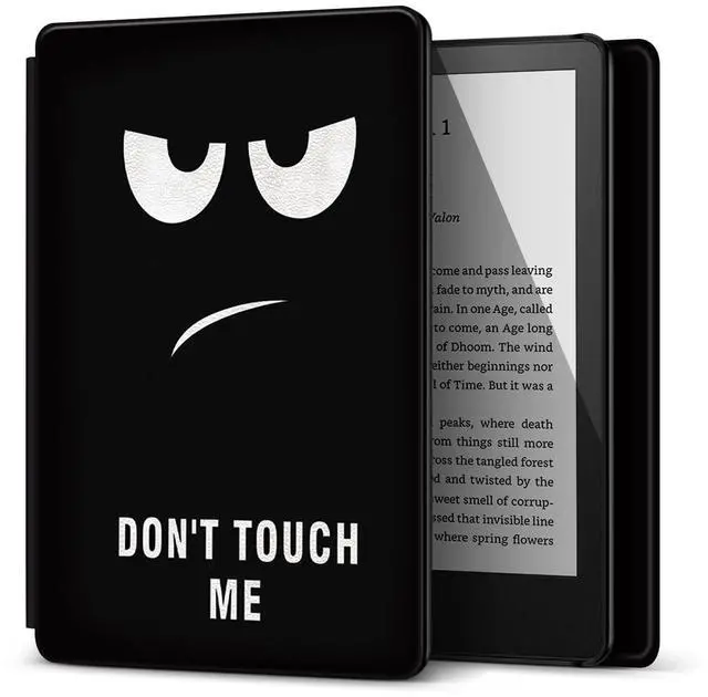 Main image of TNP Case for 6" All-New Kindle 2024 & 2022 Release 11th Generation Cover - Slim, Lightweight, Smart, Protective Flip Case with Auto Sleep and Wake for 6-Inch Amazon Kindle E-Book Reader, Don't Touch