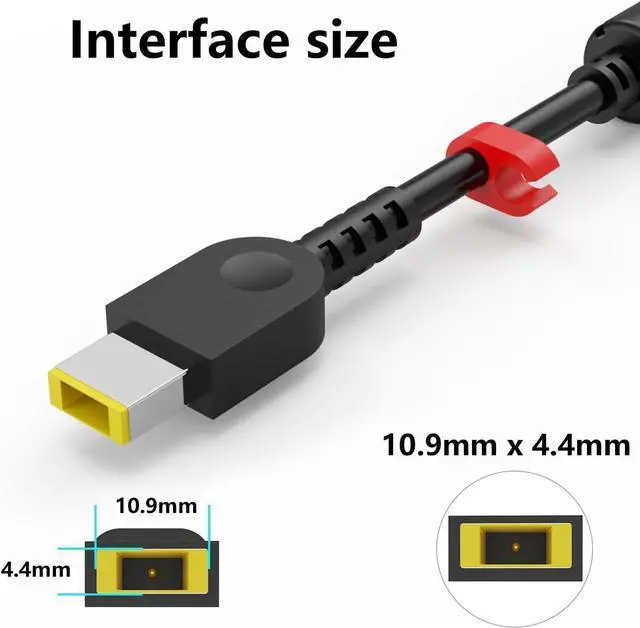 Alt view image 4 of 5 - 170W ThinkPad Charger fit for Lenovo ThinkPad P50 P51 P52 P53 P70 P71 P73 W540 W541 T540P P15 P17 P15v P15g T15g T15p P1 X1 Gen 1 2 3 4 ADL170SCC3A Gaming Laptop Power Adapter