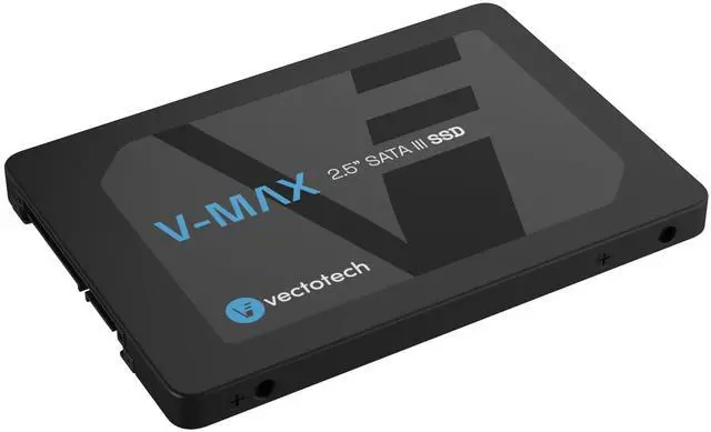 Alt view image 3 of 5 - VectoTech V-MAX 4TB Internal SSD SATA III 6 Gb/s 3D NAND TLC 2.5"/7mm Solid State Drive, up to 550MB/s