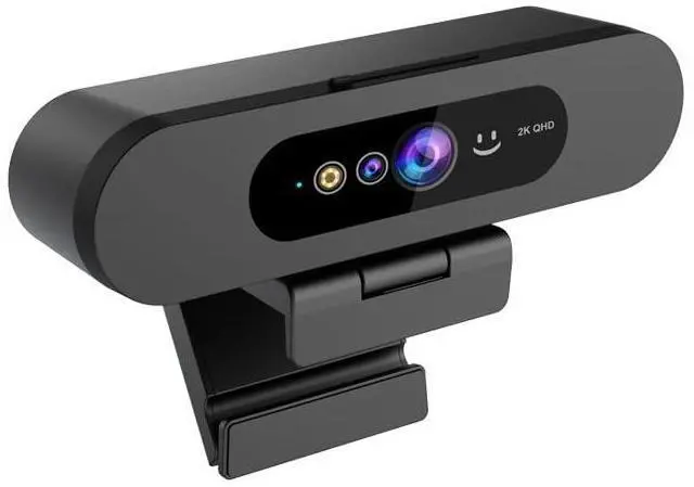 Main image of MOERTEK 2K QHD Webcam with Windows Hello Facial Recognition, 4MP Computer Camera with Noise-reducing Mic, Privacy Cover, 92° FOV Laptop Webcam for Video Conferencing, Live Streaming, Online Learning