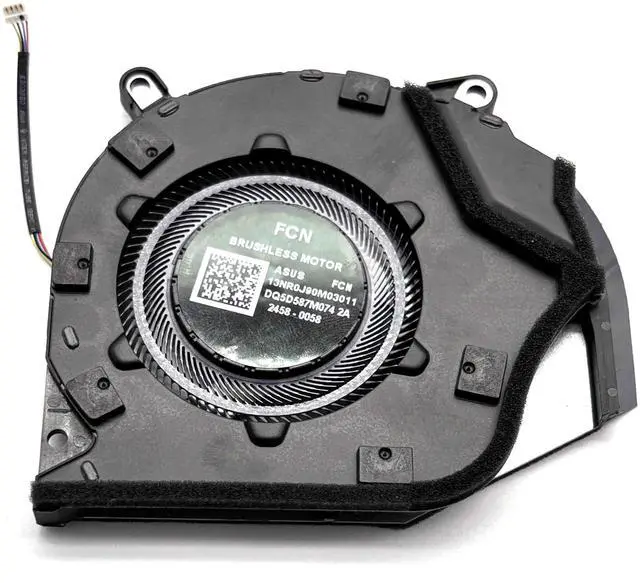 Alt view image 3 of 5 - BestParts New Genuine CPU + GPU Cooling Fan Replacement for ASUS 2024 ROG Zephyrus G16 GA605 (GA605WV GA605WI), P/N: 13NR0J90M03011 13NR0J90M02011