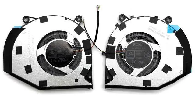 Alt view image 2 of 5 - BestParts New Genuine CPU + GPU Cooling Fan Replacement for ASUS 2024 ROG Zephyrus G16 GA605 (GA605WV GA605WI), P/N: 13NR0J90M03011 13NR0J90M02011