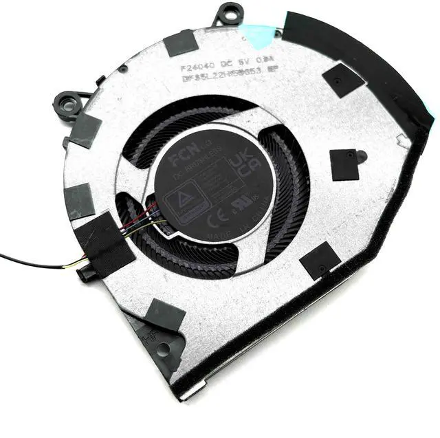 Alt view image 5 of 5 - BestParts New Genuine CPU + GPU Cooling Fan Replacement for ASUS 2024 ROG Zephyrus G16 GA605 (GA605WV GA605WI), P/N: 13NR0J90M03011 13NR0J90M02011