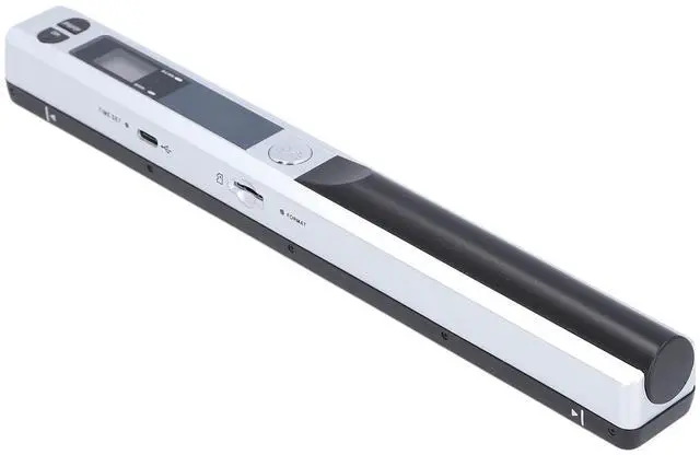 Alt view image 2 of 5 - Portable Scanner, PDF and JPG Compact 900DPI USB 2.0 8.27 Inch Mobile Document Scanner with CD for Pictures (Silver)