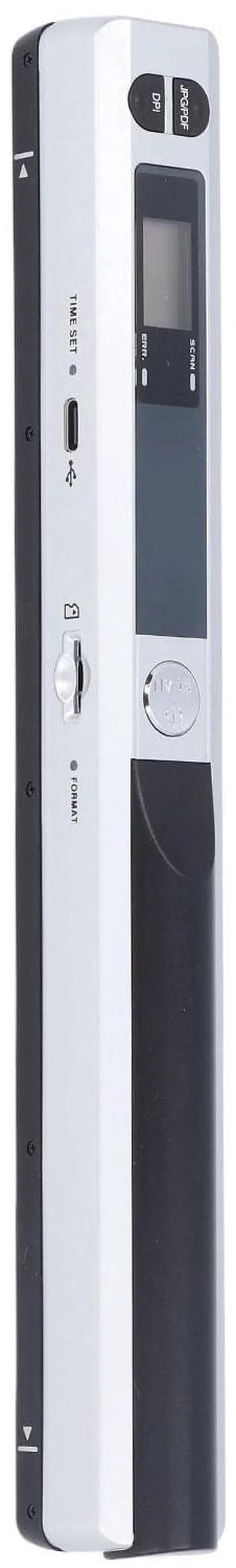 Alt view image 5 of 5 - Portable Scanner, PDF and JPG Compact 900DPI USB 2.0 8.27 Inch Mobile Document Scanner with CD for Pictures (Silver)