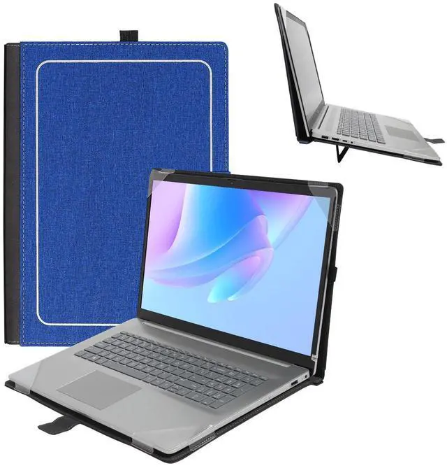 Main image of Honeymoon Protective Case Cover for 16 Inch Lenovo Yoga 7/7i 2 in 1 / Yoga 16s 2022 / IdeaPad Slim 7 Pro/ThinkPad E16 Gen 1, Multi-Angle Adjustable Stand with Heat-Vent,Blue