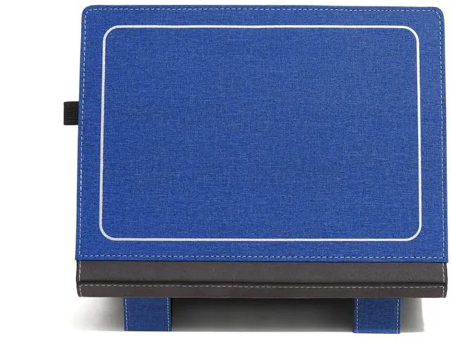 Alt view image 3 of 5 - Honeymoon Protective Case Cover for 16 Inch Lenovo Yoga 7/7i 2 in 1 / Yoga 16s 2022 / IdeaPad Slim 7 Pro/ThinkPad E16 Gen 1, Multi-Angle Adjustable Stand with Heat-Vent,Blue