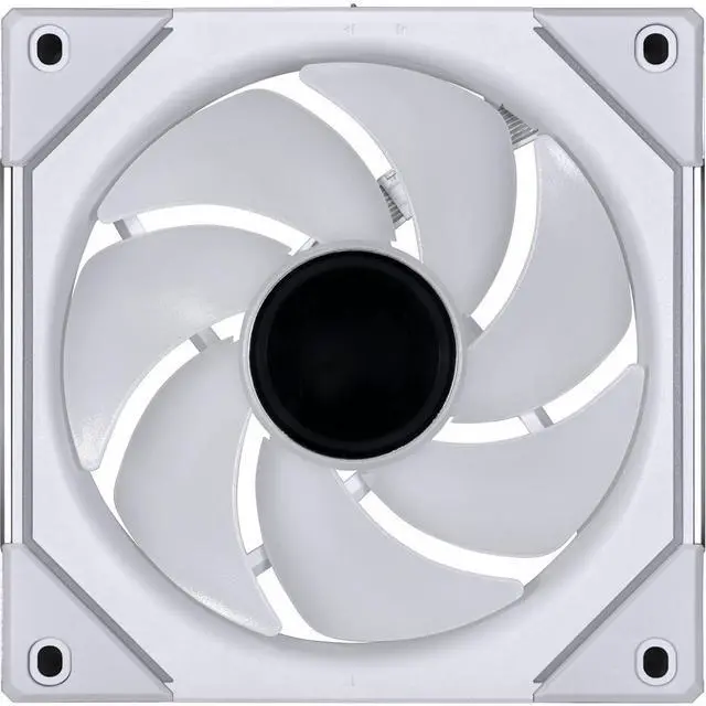 Alt view image 4 of 5 - Lian-Li UNI FAN SL-Infinity 120mm ARGB Case Fan with Controller, 3-Pack - White