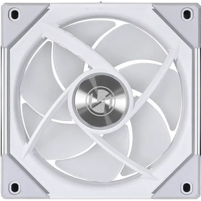Alt view image 5 of 5 - Lian-Li UNI FAN SL-Infinity 120mm ARGB Case Fan with Controller, 3-Pack - White