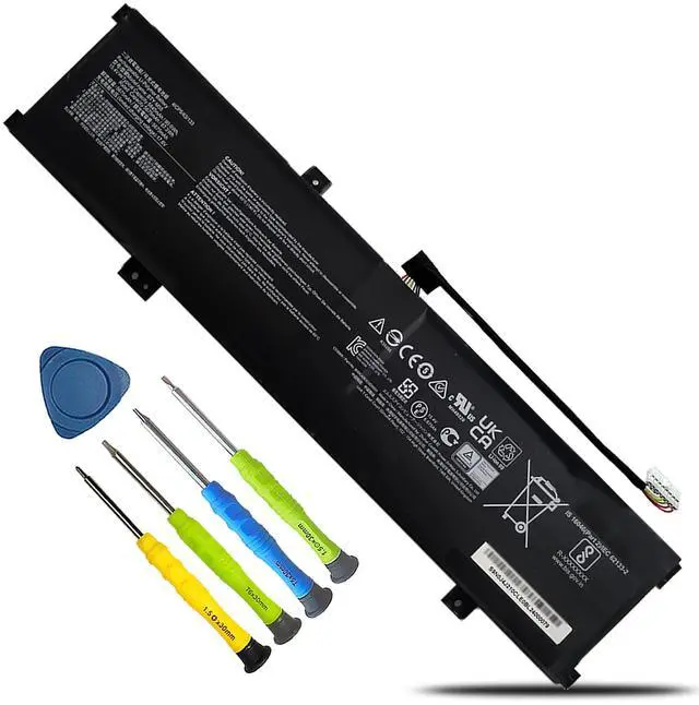 Main image of BOWEIRUI 90Wh BTY-M55 Laptop Battery Replacement for MSI Alpha 15 A3DDK A4DEK B5EEK B5EX MSI Alpha 17 B5EEK MSI Pulse GL66 12UGK MSI Sword 15 A11UG 925QA055H Serie Notebook BTY-M55 925QA055H 5845mAh