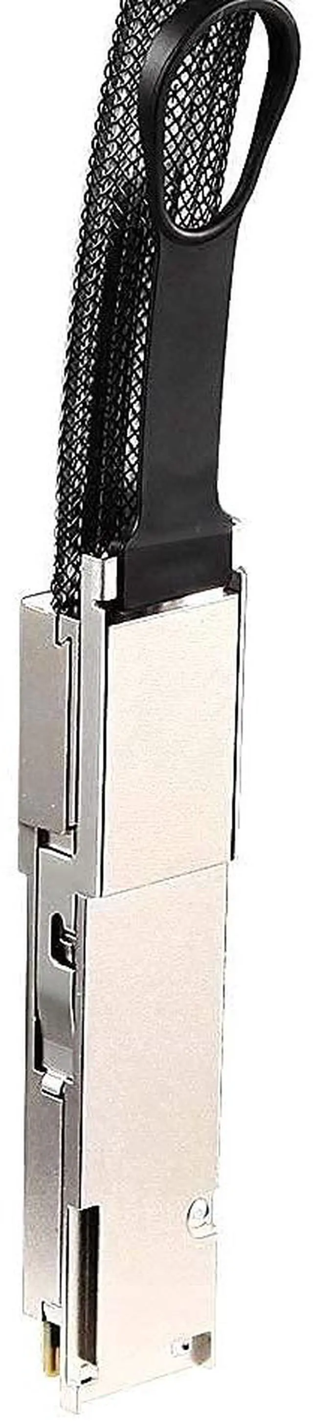 Alt view image 2 of 5 - 10Gtek 40G QSFP+ to QSFP+ Extender Cage with EEPROM on Extender Side, 3M Flat Cable in Nylon Jacket, 30AWG, 30cm