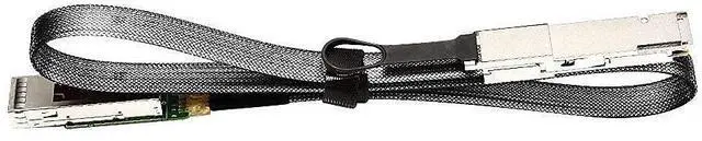 Alt view image 4 of 5 - 10Gtek 40G QSFP+ to QSFP+ Extender Cage with EEPROM on Extender Side, 3M Flat Cable in Nylon Jacket, 30AWG, 30cm