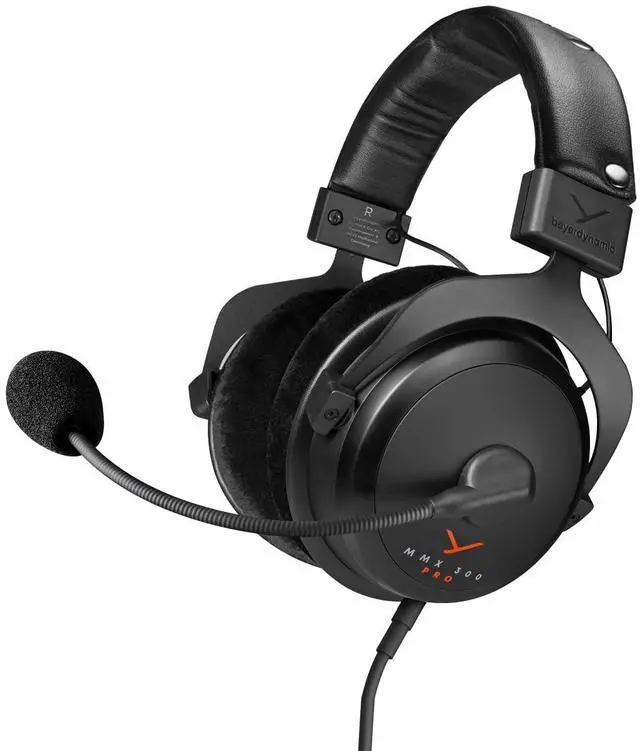 Main image of beyerdynamic MMX 300 PRO Gaming Headset with Stellar.45 Driver and Condenser Microphone, Wired Gaming Headset Suitable for PC, Xbox, PlayStation and Nintendo Switch. Handmade in Germany