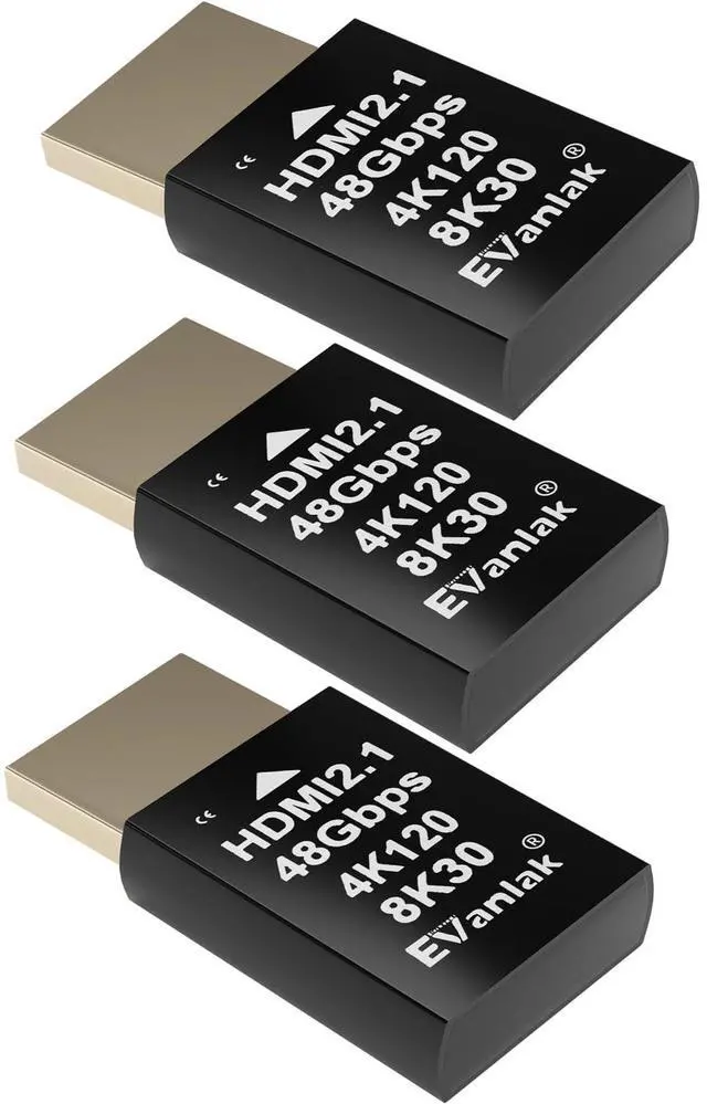 Main image of 4K 120Hz HDMI 2.1 Dummy Plug  High-Resolution Virtual Display Emulator for PC, VR Headsets & Cryptocurrency Mining | Supports 8K @30Hz, Headless Ghost Display Adapter-3P