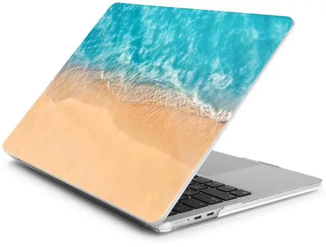 Alt view image 3 of 5 - Batianda Premium Case for New MacBook Air 15 inch 2025 M4 2024 2023 with M3 M2 Chip Model A3114 A2941, Designed Protective Plastic Hardshell & Keyboard Cover & Screen Protector, Beach