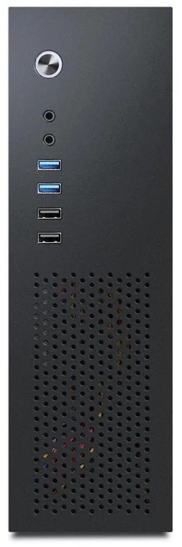 Alt view image 2 of 5 - HOENGAGER Small Form Factor Gaming Desktop Computer - AMD Ryzen 5 5600GT 6-Core 3.6 GHz, 7nm Zen 3 16GB DDR4 RAM, 1TB SSD, 11AC Wi-Fi, Win 11 Professional Desktop PC, Black