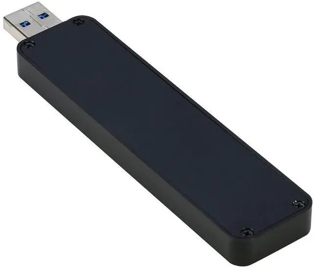 Alt view image 5 of 5 - M.2 to USB Enclosure, RIITOP M2 SSD to USB 3.1 (Type-A) Reader with Case Compatible with Both NVMe (PCI-e) & NGFF B+M Key (SATA) SSD [Upgraded]