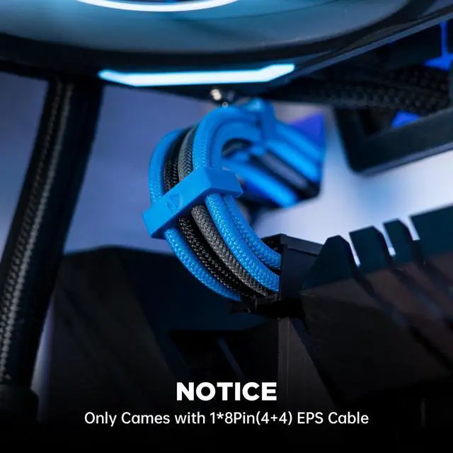 Alt view image 4 of 5 - ASIAHORSE 16AWG PSU Cable Extension Power Cords, Customized Power Supply Mod Sleeve Extension Cable, ATX/EPS/8-pin PCI-E/6-pin PCI-E for PSU Cable
