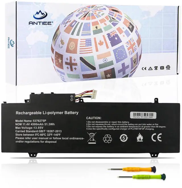 Main image of 5376275P Laptop Battery for Gateway GWTN141-10BK GWTN141-4 GWTN156-5BL GWTN141-4BL GWTN141-2BL GWTN141-5BK GWTN141-4BK GWTN141-5BL UTL-509068-3S GWTN156-1RG GWTN156-9SL GWTN141-10BL NV-509067-3S 11.4V