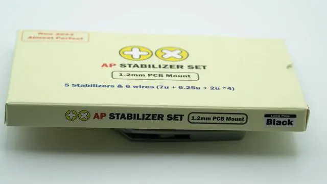 Alt view image 4 of 5 - Zkeebs TX AP Mechanical Keyboard Stabilizers PCB Mounted Clip-in (Rev.4) (80% TKL Kit) (1.6T)