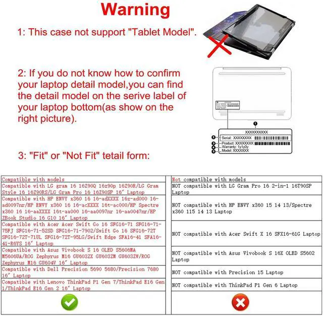 Alt view image 2 of 5 - Alapmk Protective Case for LG Gram Pro 16 16Z90SP & Envy x360 16 16-acXXXX 16t-ac000/ENVY x360 16-adXXXX 16-ad0097nr & ThinkPad P1 Gen 7 & Swift Edge 16 SFE16-42/Swift Go 16 SFG16-72T 16",Galaxy