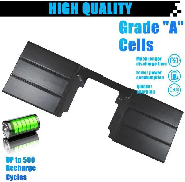 Alt view image 5 of 5 - AOMKA G3HTA063H Laptop Battery Replacement for Microsoft Surface Book3 1907 1899 15 inches Keyboard Battery Surface Book2 1793 1795 1813 15 inches G3HTA062H G3HTA041H G3HTA040H 62.2Wh 5473mAh