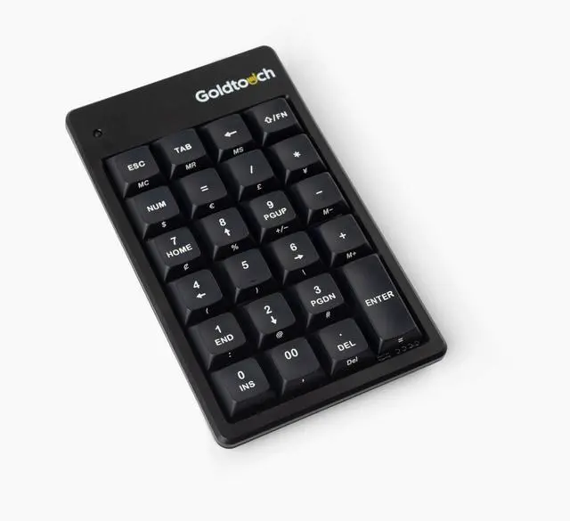 Alt view image 2 of 5 - Goldtouch Elite Numeric Keypad | USB Wired | PC & Mac