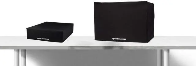 Alt view image 2 of 5 - DigitalDeckCovers Printer Dust Cover & Protector for HP LaserJet Pro MFP 4101 & M426 / M427 / M428 / M429 (Models: dw / fdn / fdw) [Antistatic, Water Resistant, Heavy Duty Fabric, Black]