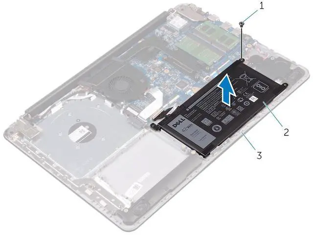 Alt view image 5 of 5 - DELL WDX0R 11.4V 42Wh 3-Cell Notebook Battery For Dell Inspiron 5368 5378 5379 7368 7375 7378 7460 7472 5565 5567 5568 5570 5578 5579 7560 7569 7570 7572 7573 7579 7580 5765 5767 5770 Series Laptops