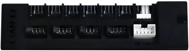 Main image of Lian Li Universal USB & PWM Fan Hub, Fan Controller with 4 USB Headers - 6 Fan Ports - Magnetic Mounting - 5V/4PIN - PSU/Motherboard Universal Case Compatibility - Black (EG-HUB01B)