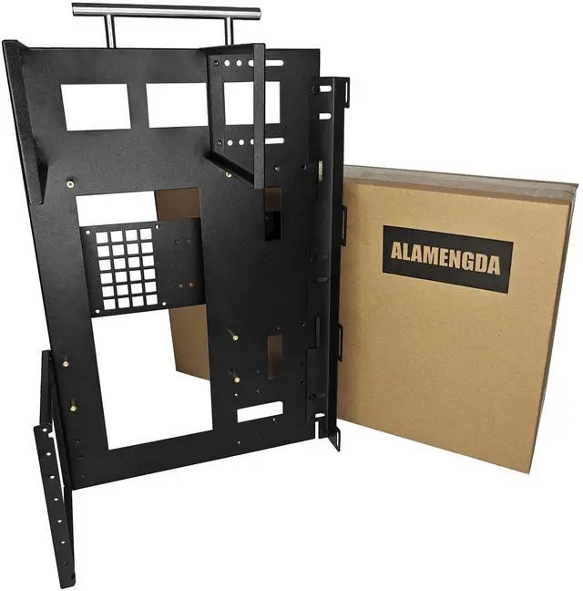 Main image of ALAMENGDA Open Computer Case,Open Air Pc Case, Motherboard AccessoriesTest Stand, DIY Pc Test Bench (Mini ATX)