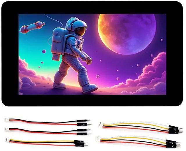 Main image of Waveshare ESP32-S3 7inch Touch Display Development Board, ESP32-S3 with 7inch LCD 800480 5-Point Touch Screen 65K RGB Display, Wi-Fi & Bluetooth 5, 8MB PSRAM and 8MB Flash
