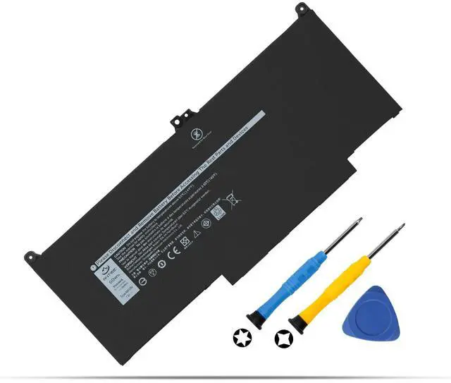 Main image of MXV9V 60Wh Laptop Battery for Dell Latitude 5300 5310 7300 7400 E5300 E5310 E7300 E7400 Latitude 5300 5310 2-in-1, inspiron 7300 7306 2-in-1 Black, P96G P96G001 P97G P99G P100G Series 5VC2M 0829MX