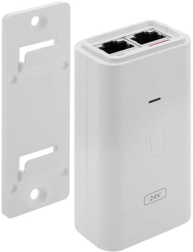 Alt view image 4 of 5 - Ubiquiti Networks Power supply or adapter PoE model POE-24-12W-WH POE 24V 0.5A 10/100 White