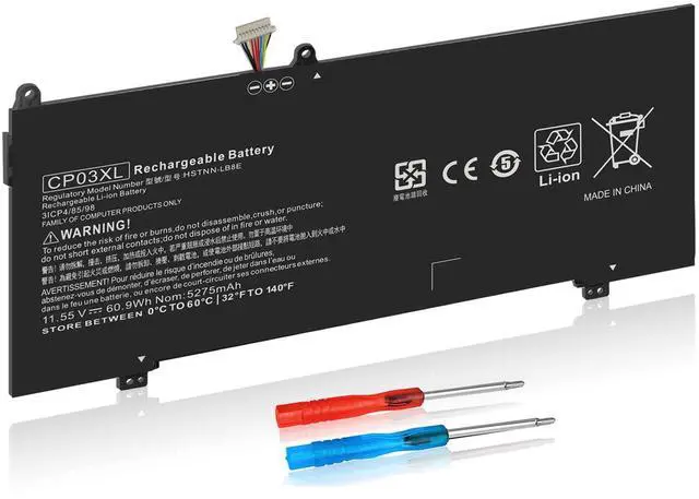 Main image of Shyarweyy 929072-855 CP03XL CPO3XL CP03060XL Laptop Battery for HP Spectre x360 13-AE 13t-ae000 13-ae000 13-ae011dx 13-ae012dx 13-ae013dx 13-ae014dx 13-AE015DX (DC11) HSTNN-LB8E 929066-421