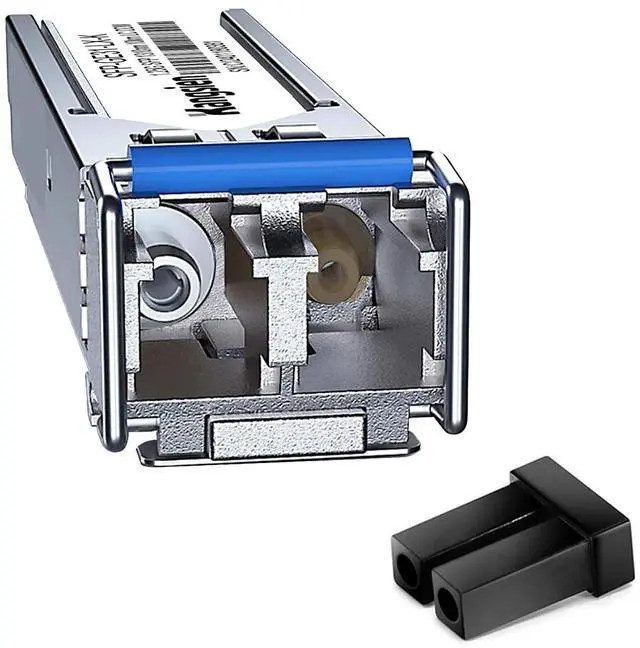 Alt view image 2 of 5 - 1.25G SFP LC Module 1000Base-LX,1310nm SMF Single Mode Fiber Optic Module, up to 10 km, Compatible with Cisco, Ubiquiti, Mikrotik, D-Link, Netgear, Qnap, Linksys and More (10 Pack)